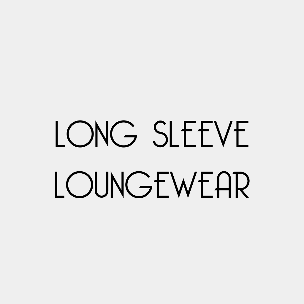 Long Sleeve Loungewear