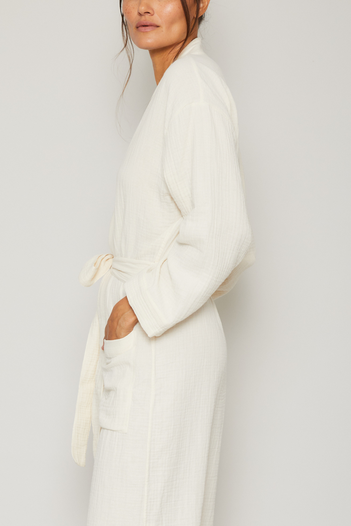 Angel Long Robe - Natural – Robe – NATURAL