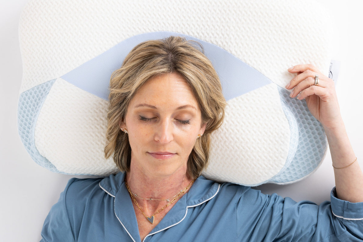 Cervical Head Pillow with Bamboo Cover – 