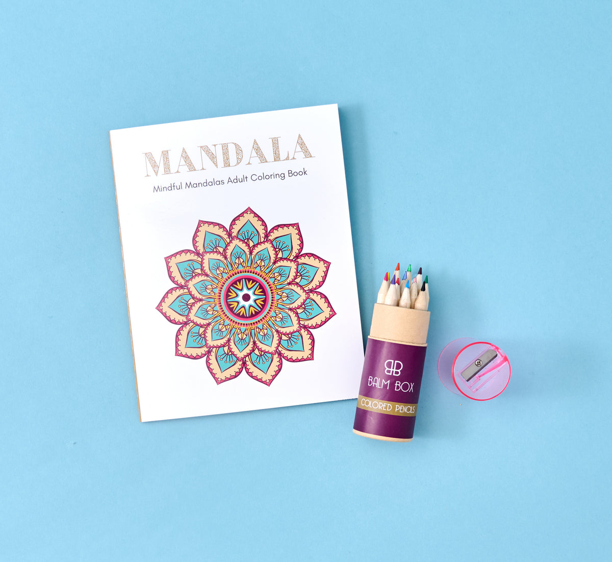 Coloring Book & Pencils