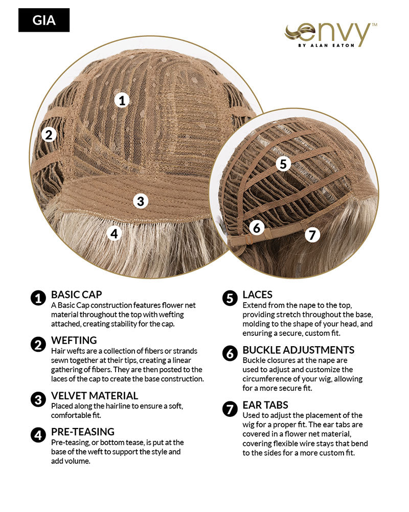 Gia | Synthetic Wig by Envy – Wigs – Almond Breeze