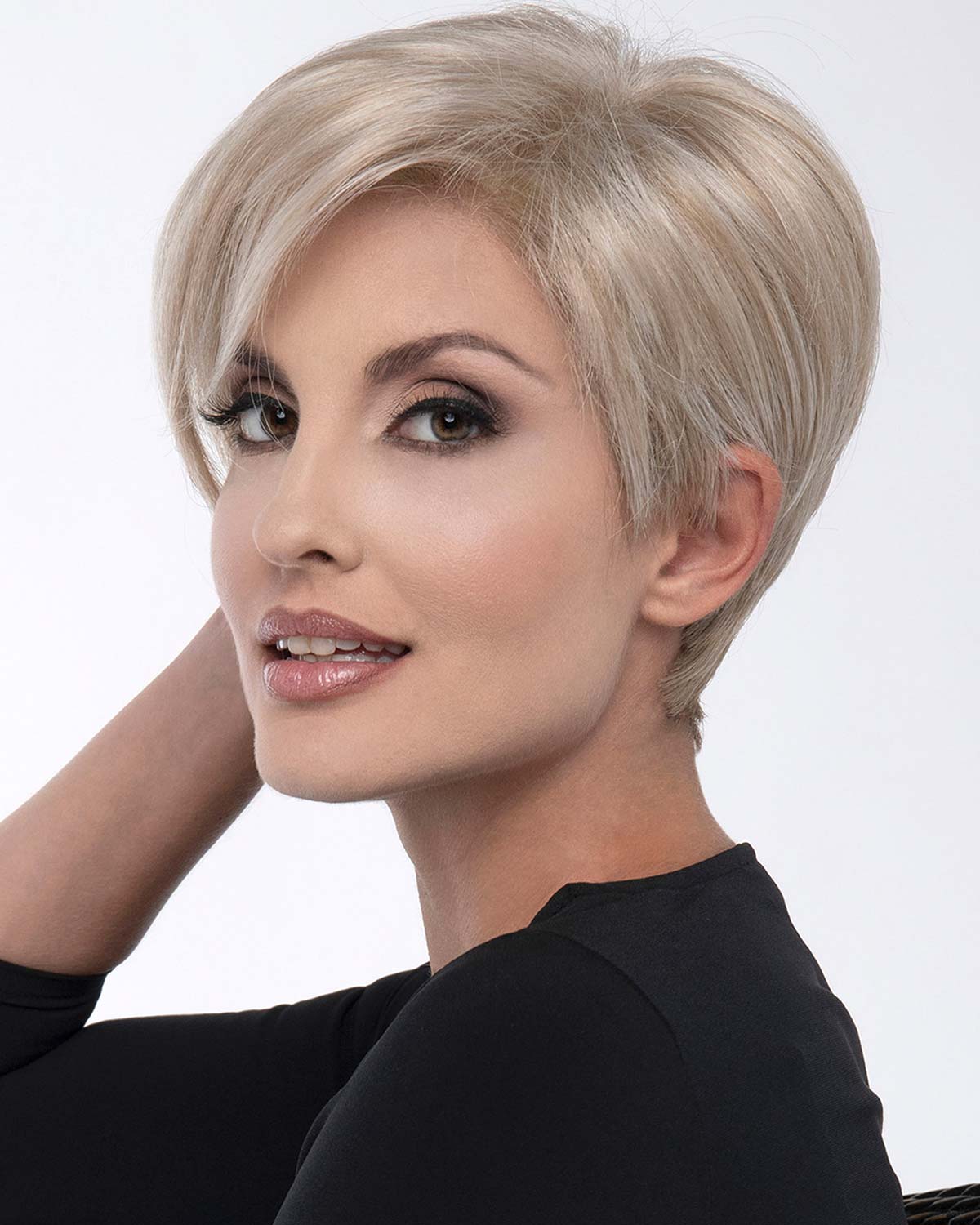 Amy | Lace Front & Monofilament Part Synthetic Wig by Envy – Wigs – Almond Breeze