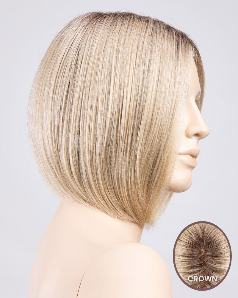 Dua Mono-Petite/Average | Lace Front & Monofilament Part Synthetic Wig by Ellen Wille – Wigs – Bahama Beige Shaded