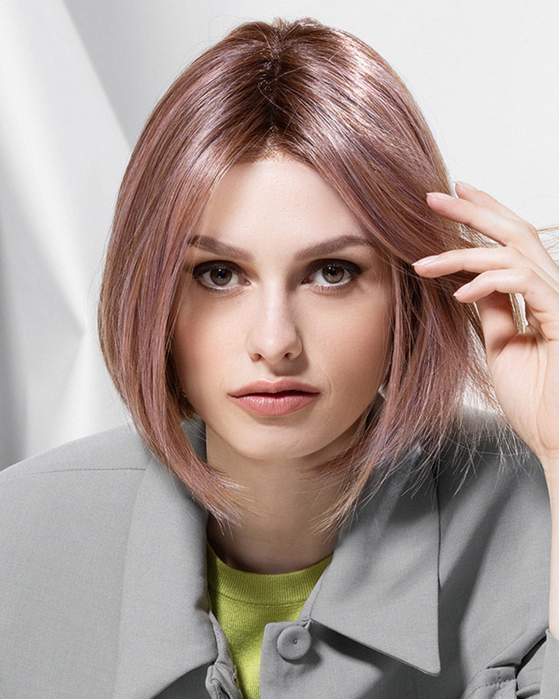 Dua Mono-Petite/Average | Lace Front & Monofilament Part Synthetic Wig by Ellen Wille – Wigs – Bahama Beige Shaded