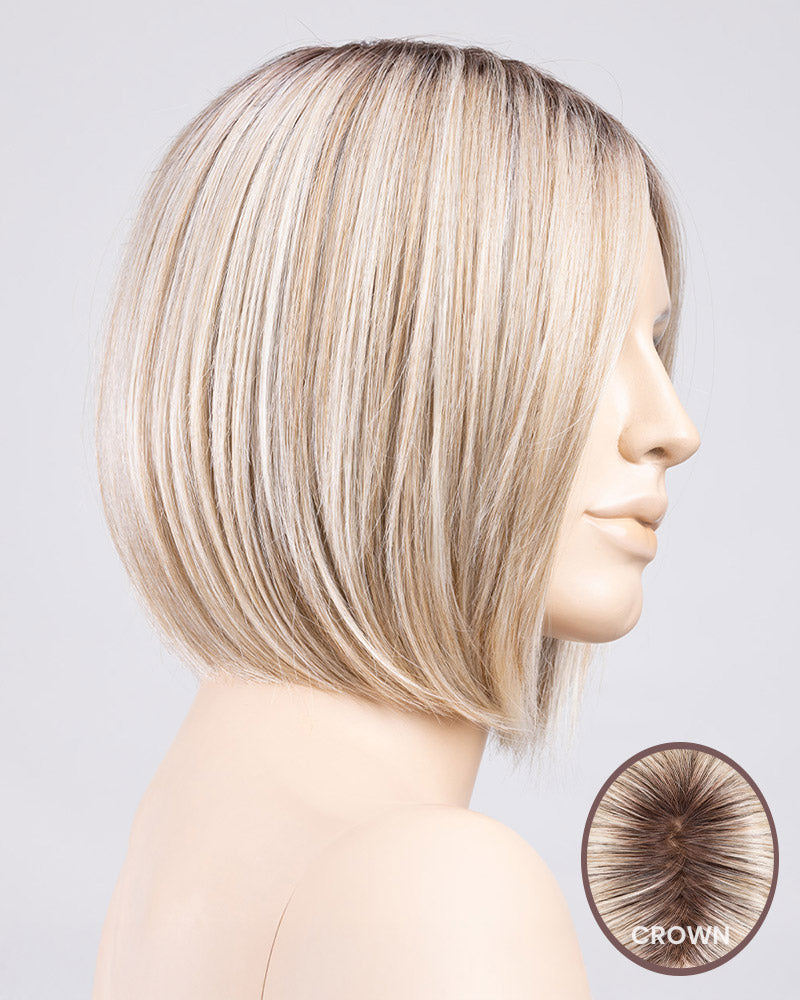 Dua Mono-Petite/Average | Lace Front & Monofilament Part Synthetic Wig by Ellen Wille – Wigs – Bahama Beige Shaded