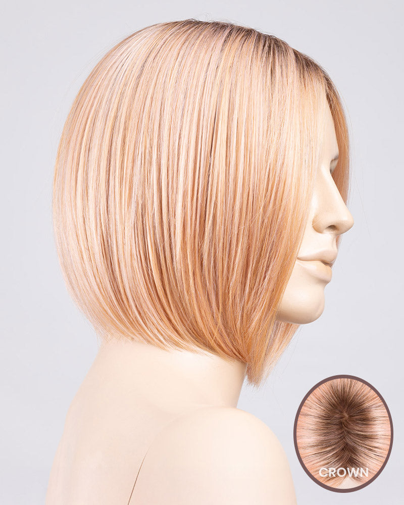 Dua Mono-Petite/Average | Lace Front & Monofilament Part Synthetic Wig by Ellen Wille – Wigs – Bahama Beige Shaded