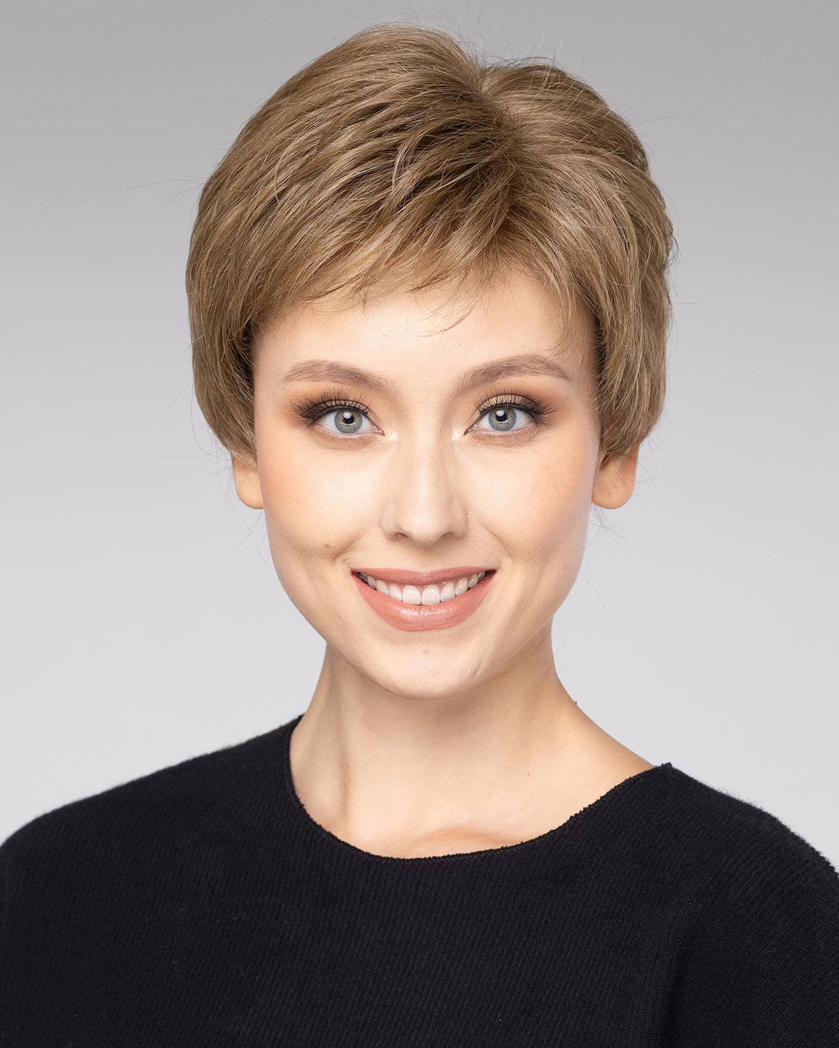 Feathered Layers | Lace Front & Monofilament Part Synthetic Wig by Stephen Designs – Wigs – S8