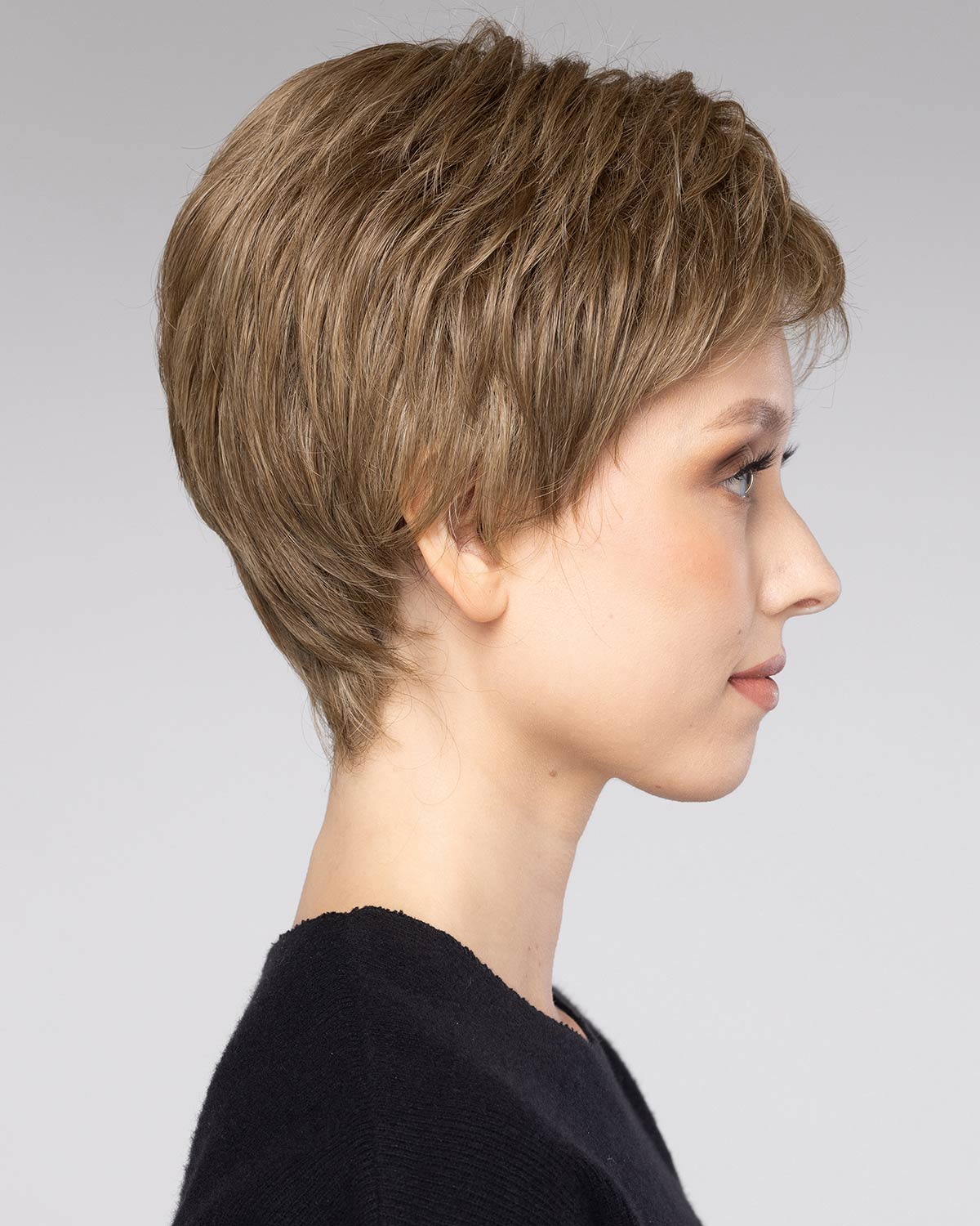 Feathered Layers | Lace Front & Monofilament Part Synthetic Wig by Stephen Designs – Wigs – S8