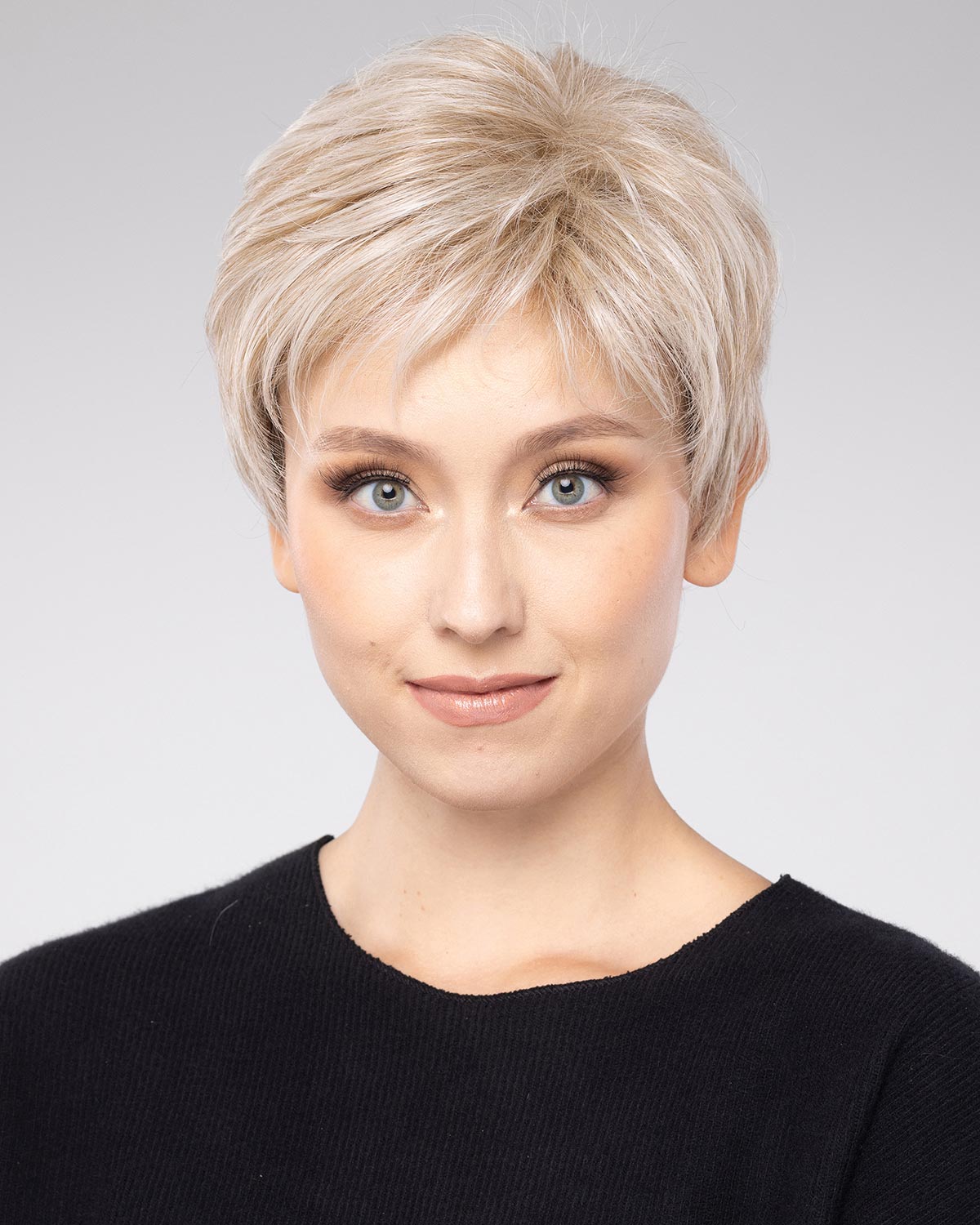 Feathered Layers | Lace Front & Monofilament Part Synthetic Wig by Stephen Designs – Wigs – S8