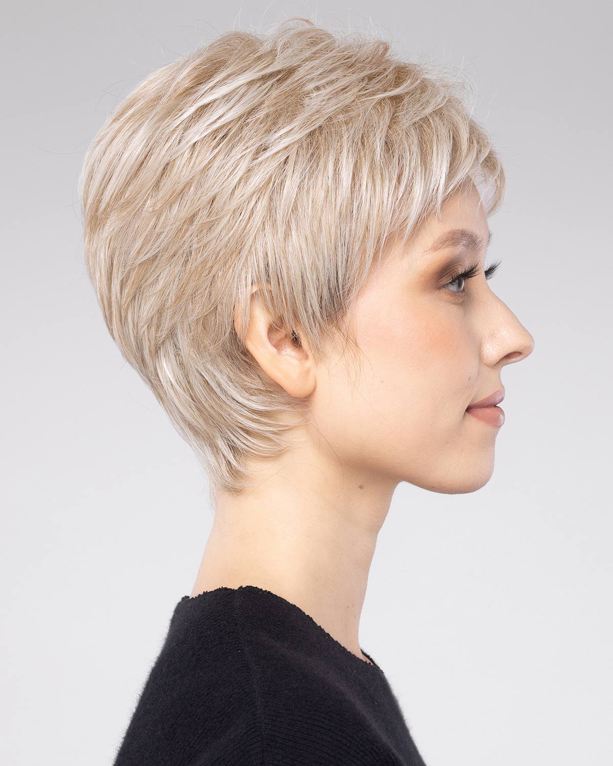 Feathered Layers | Lace Front & Monofilament Part Synthetic Wig by Stephen Designs – Wigs – S8