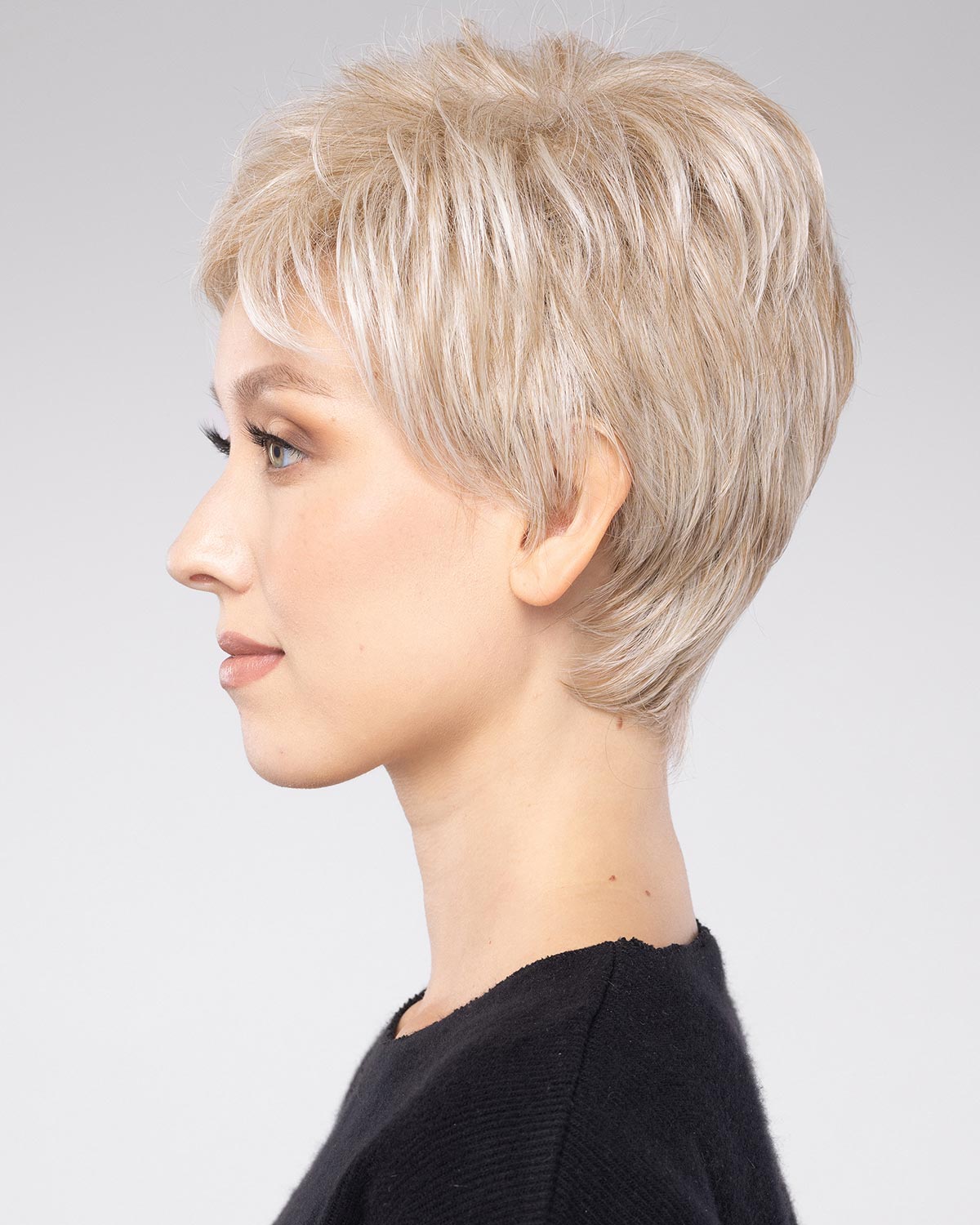 Feathered Layers | Lace Front & Monofilament Part Synthetic Wig by Stephen Designs – Wigs – S8