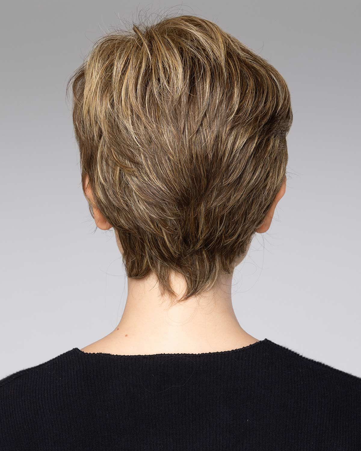 Feathered Layers | Lace Front & Monofilament Part Synthetic Wig by Stephen Designs – Wigs – S8