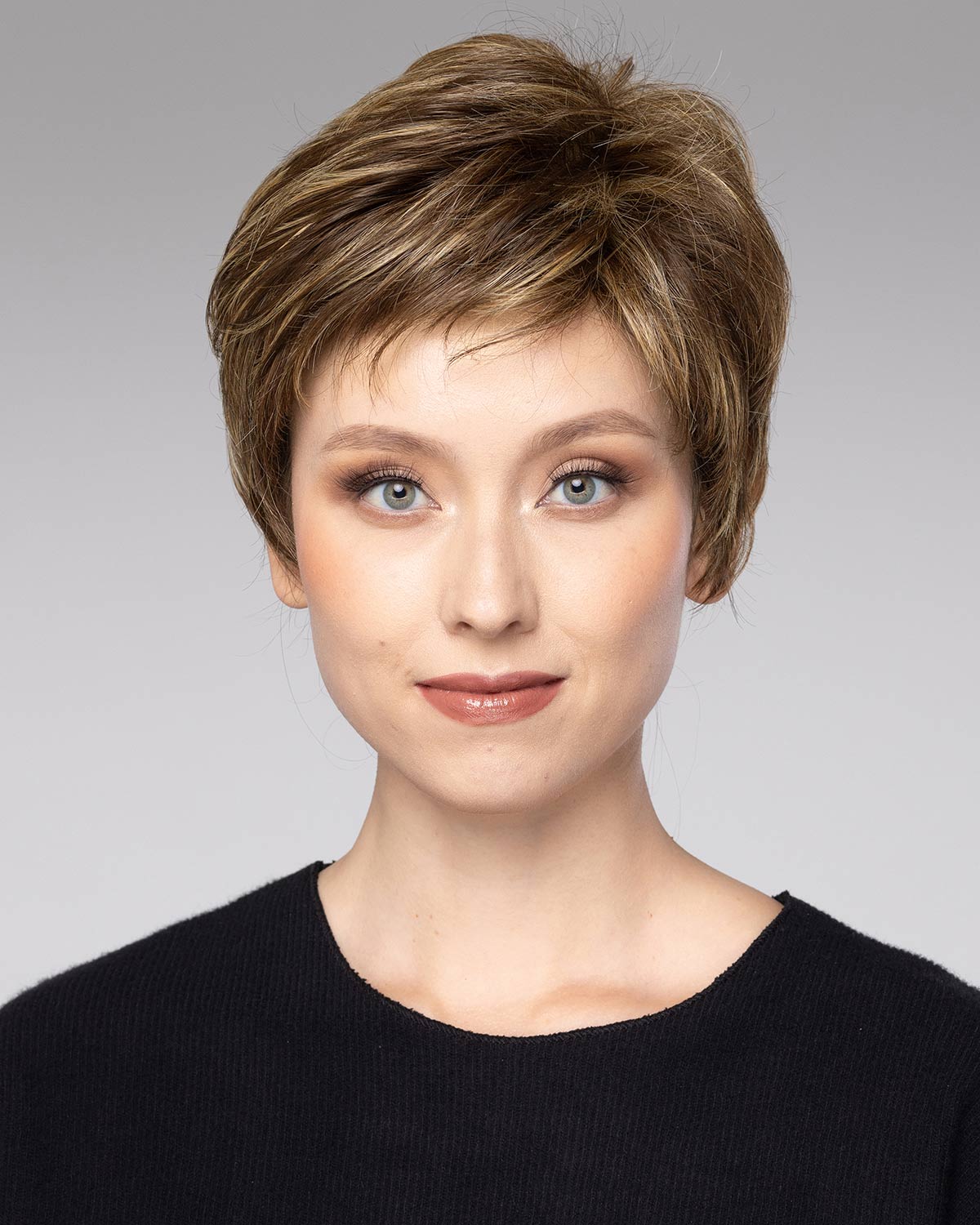 Feathered Layers | Lace Front & Monofilament Part Synthetic Wig by Stephen Designs – Wigs – S8
