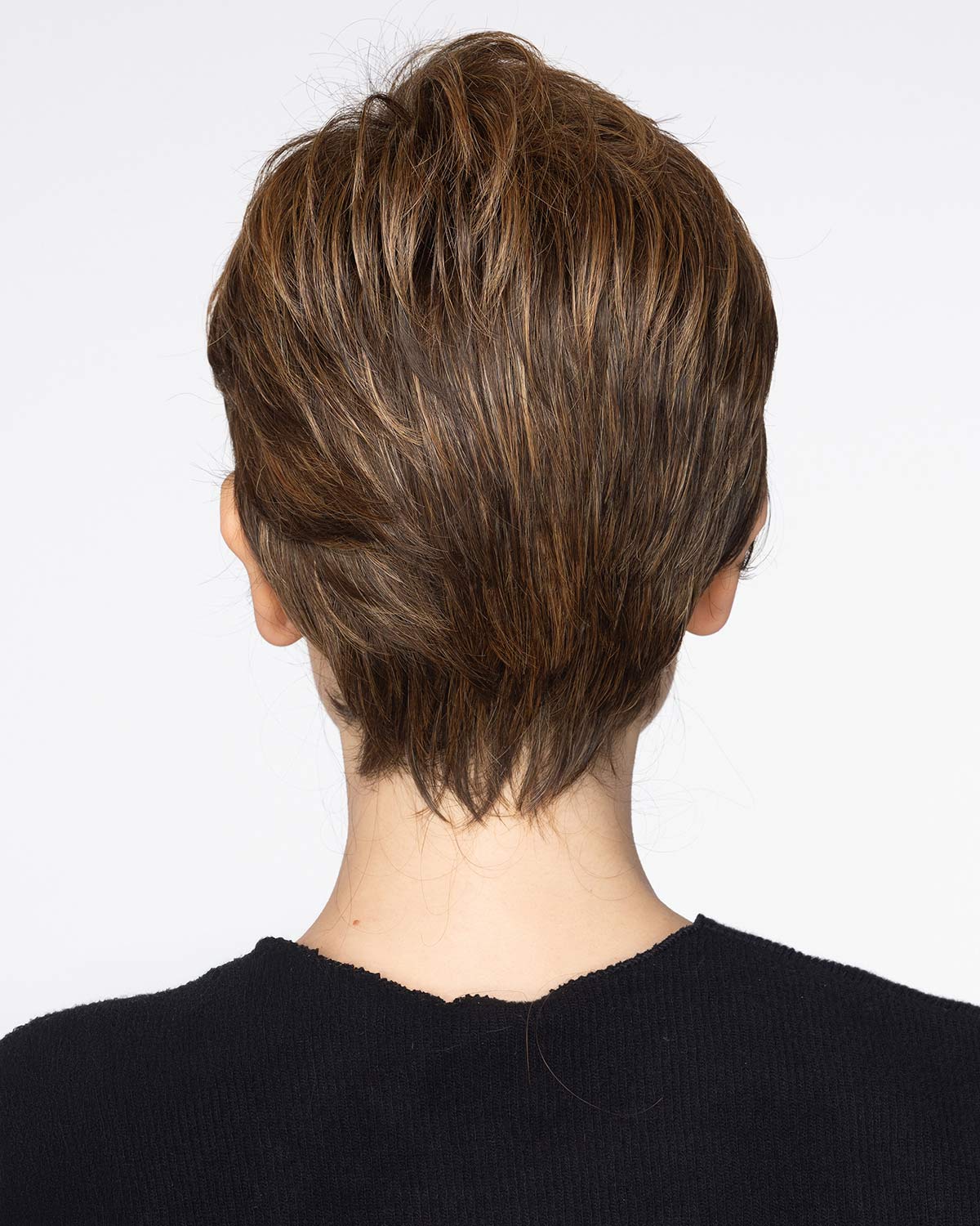 Feathered Layers | Lace Front & Monofilament Part Synthetic Wig by Stephen Designs – Wigs – S8