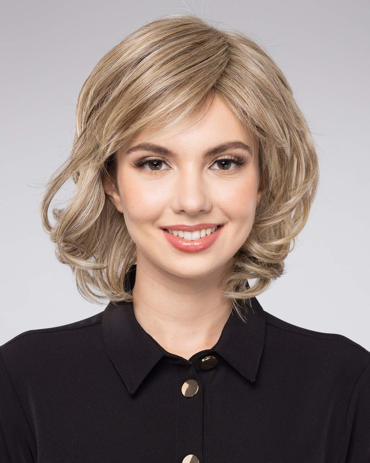 Beach Waves | Lace Front & Monofilament Part Synthetic Wig by Stephen Designs – Wigs – S8
