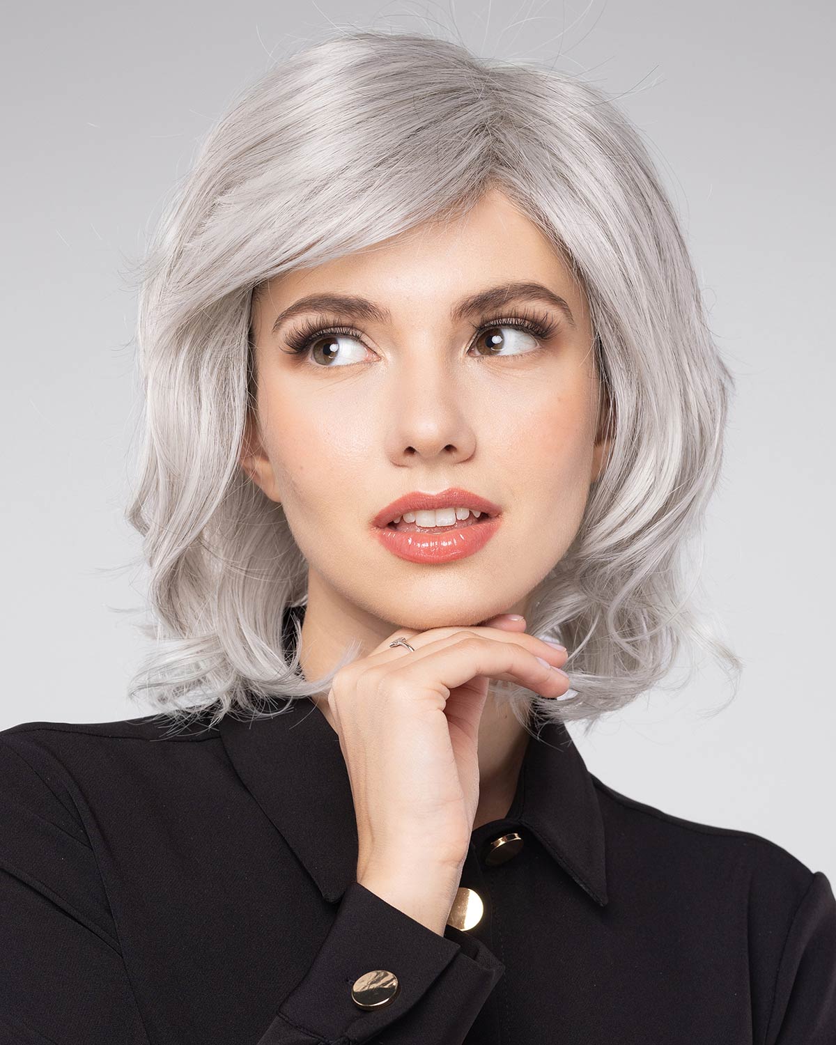 Beach Waves | Lace Front & Monofilament Part Synthetic Wig by Stephen Designs – Wigs – S8