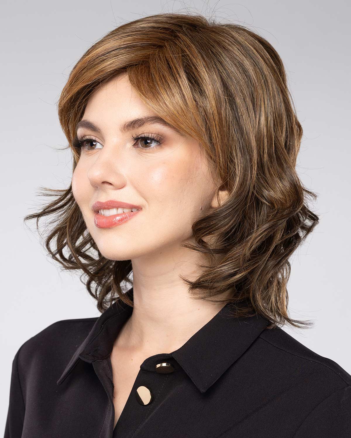 Beach Waves | Lace Front & Monofilament Part Synthetic Wig by Stephen Designs – Wigs – S8