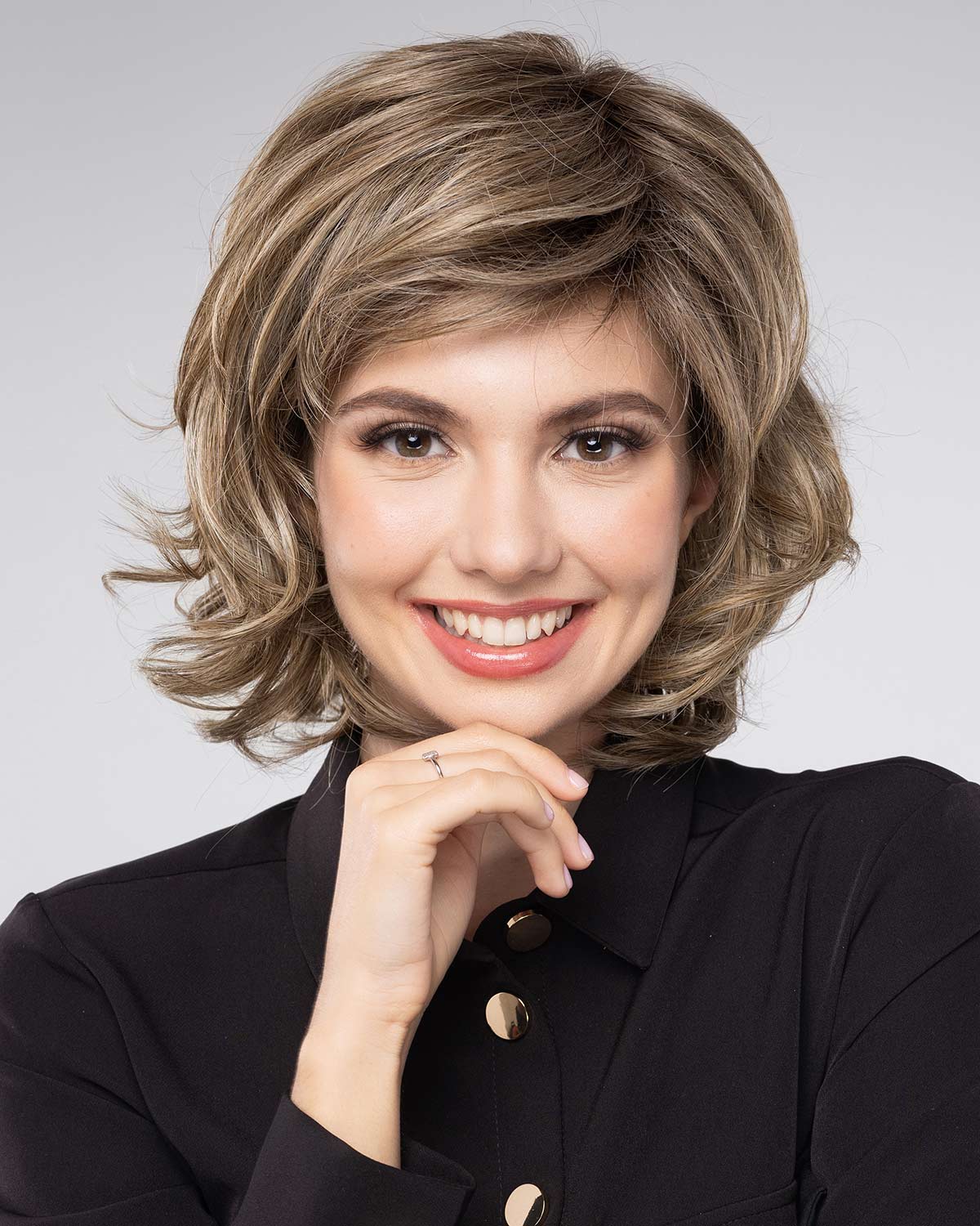 Beach Waves | Lace Front & Monofilament Part Synthetic Wig by Stephen Designs – Wigs – S8