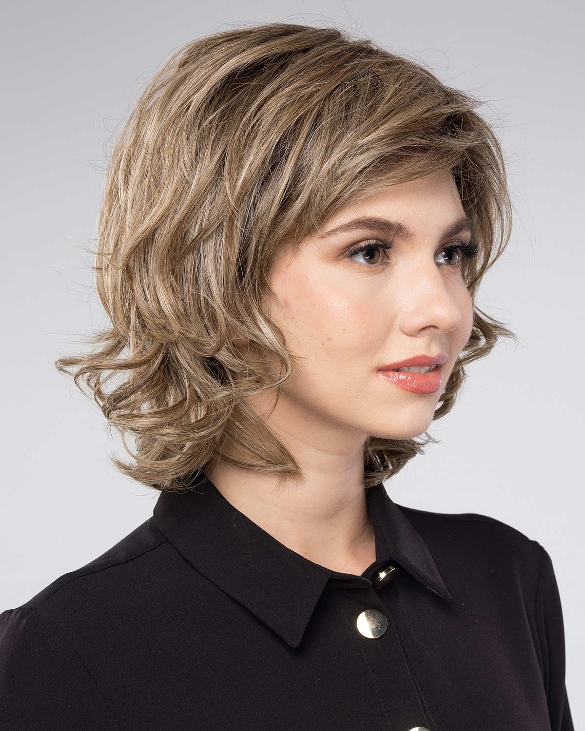 Beach Waves | Lace Front & Monofilament Part Synthetic Wig by Stephen Designs – Wigs – S8