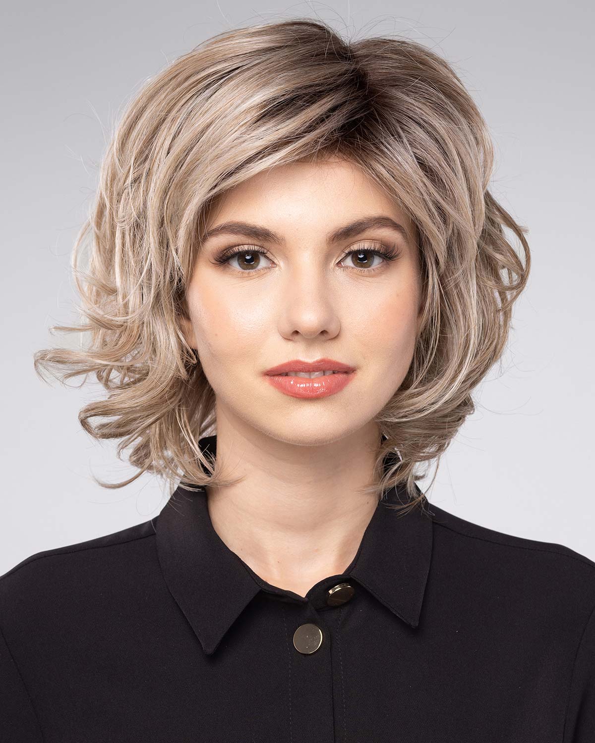 Beach Waves | Lace Front & Monofilament Part Synthetic Wig by Stephen Designs – Wigs – S8