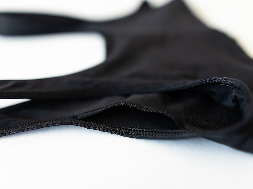 Maia Front Close Bra, Black – Bra