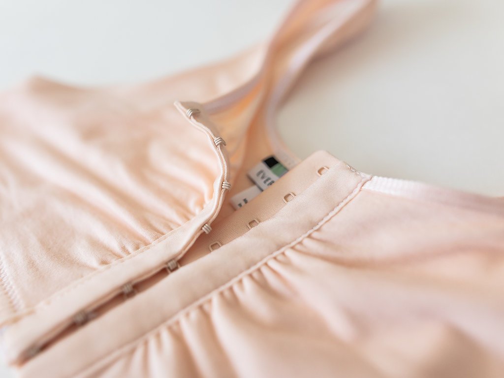Maia Front Close Bra, Blush – Bra