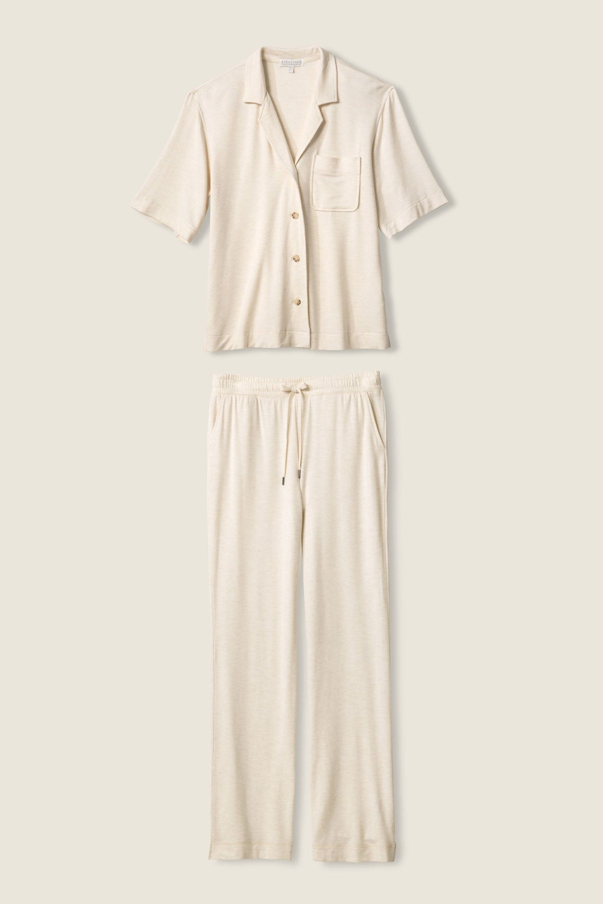 Jammie Essentials PJ Set – PJ Sets – OATMEAL