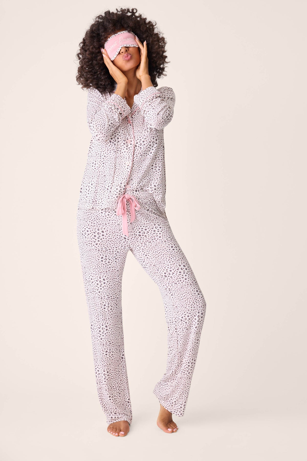 Modal Dreams 3-Piece PJ Set – PJ Sets – Stone