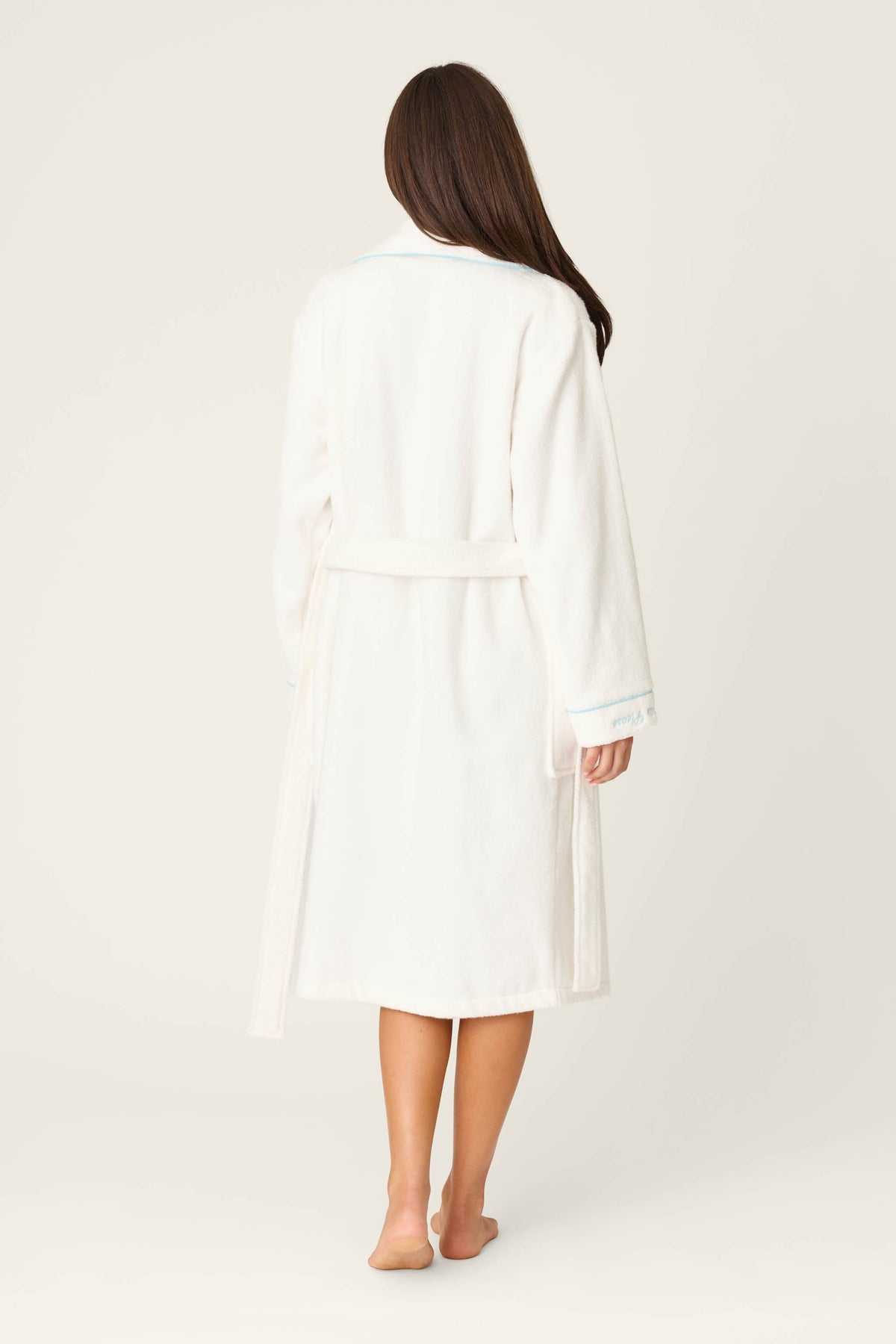Playful Terry Happy Hour Robe – Robe – IVORY