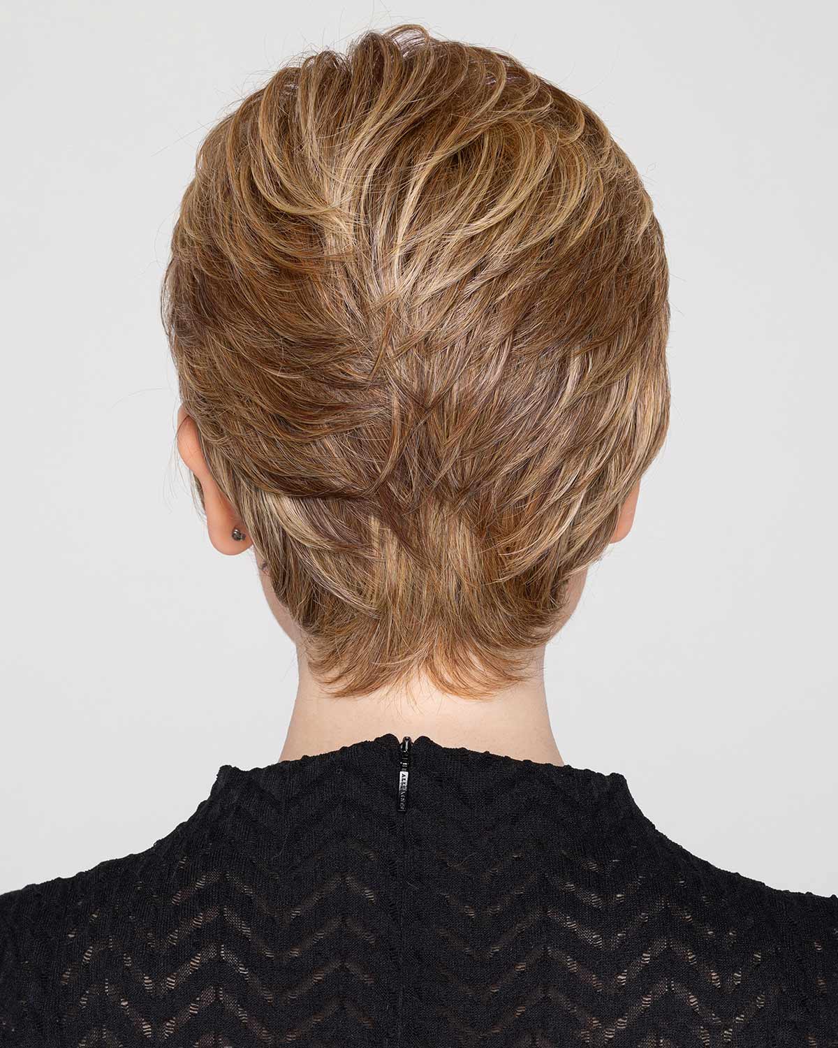 Feathered Layers | Lace Front & Monofilament Part Synthetic Wig by Stephen Designs – Wigs – S8