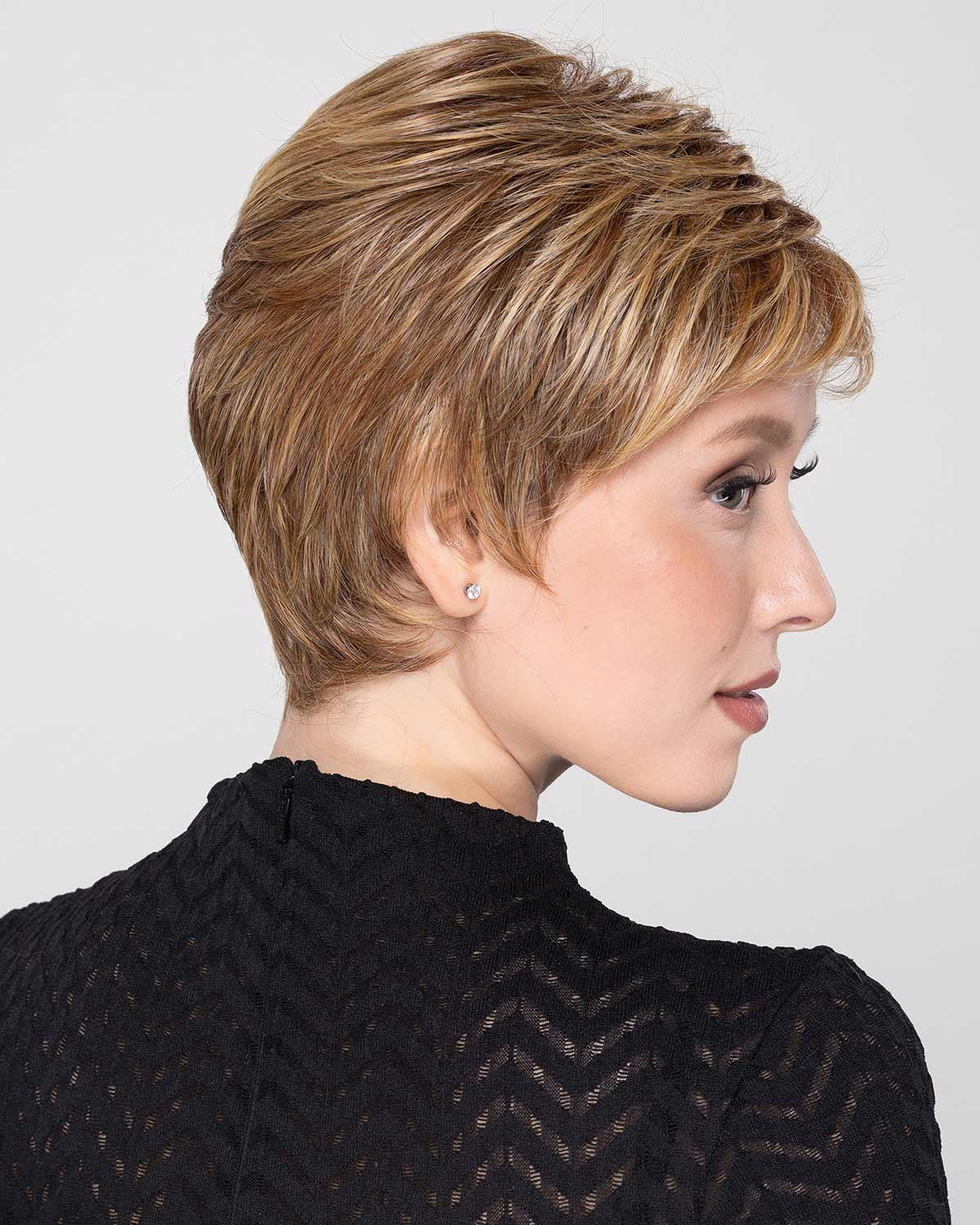 Feathered Layers | Lace Front & Monofilament Part Synthetic Wig by Stephen Designs – Wigs – S8