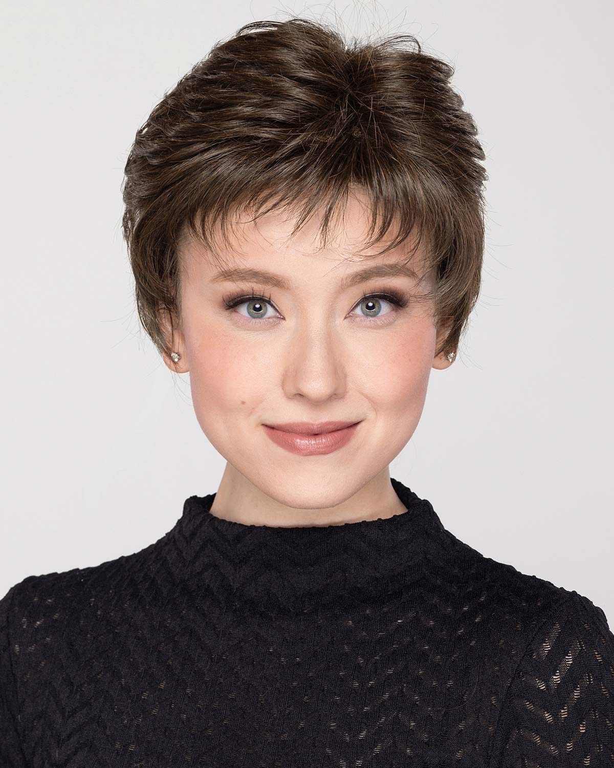 Feathered Layers | Lace Front & Monofilament Part Synthetic Wig by Stephen Designs – Wigs – S8