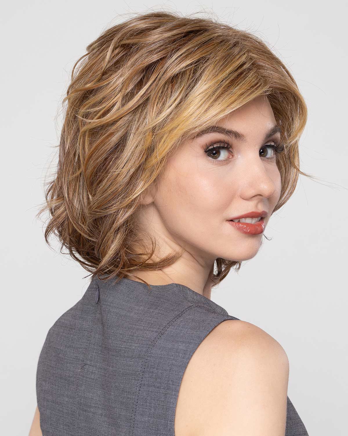 Beach Waves | Lace Front & Monofilament Part Synthetic Wig by Stephen Designs – Wigs – S8