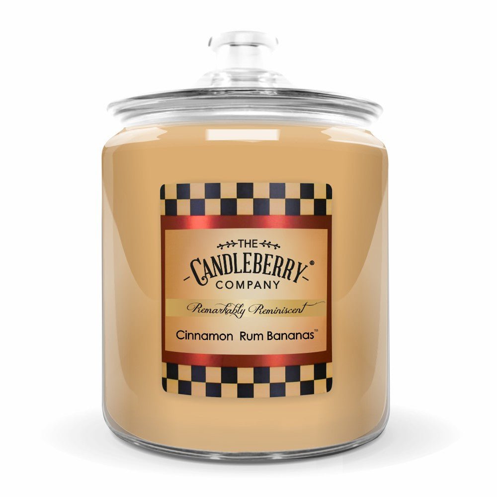 Cinnamon Rum Bananas™, 4 - Wick, Cookie Jar Candle (Collective) – Cookie Jar Candle
