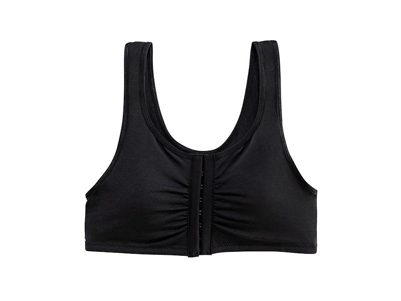 Maia Front Close Bra, Black – Bra
