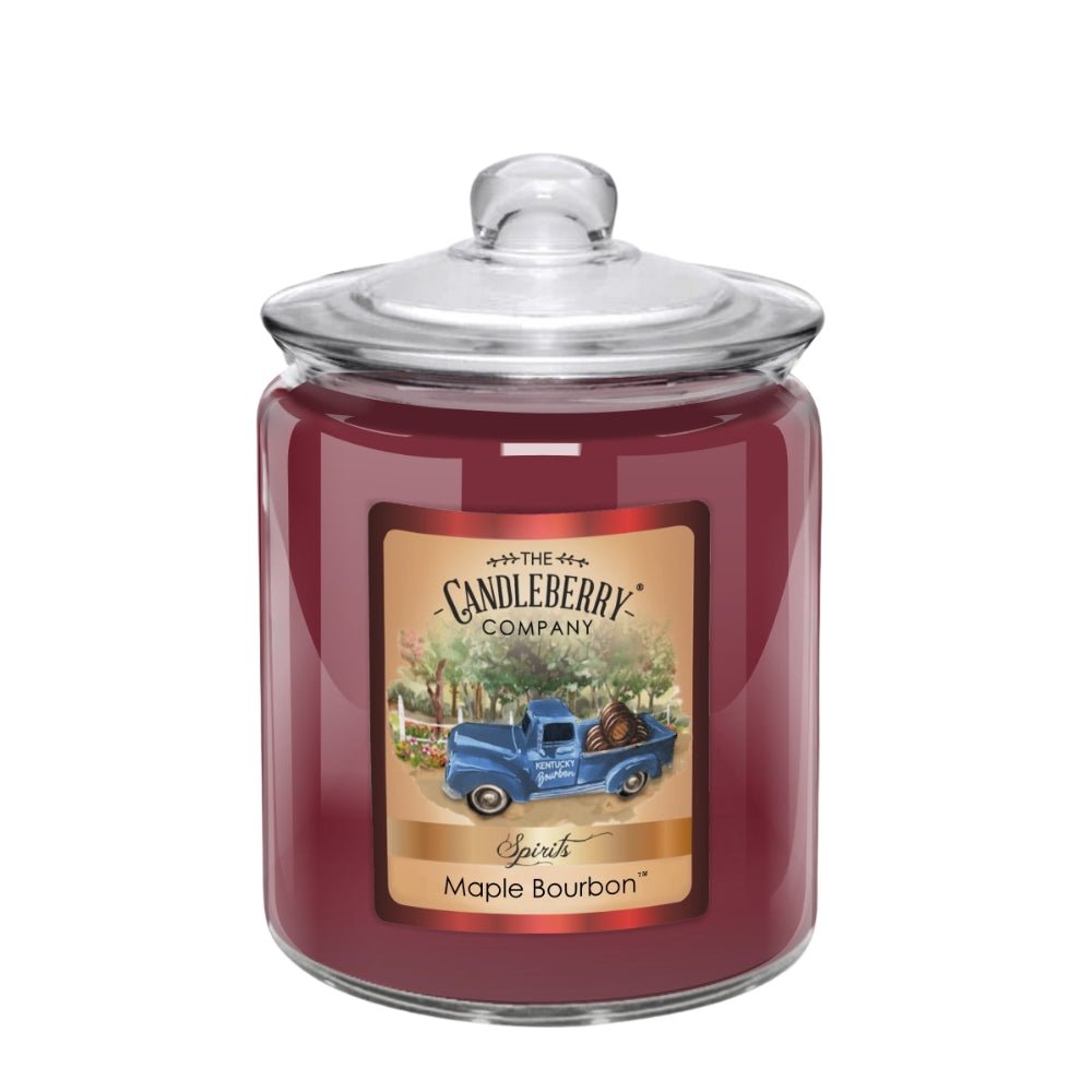 SPIRITS - Maple Bourbon™, 3 - Wick, Candy Jar Candle (Collective) – Spirits Candy Jar Candle
